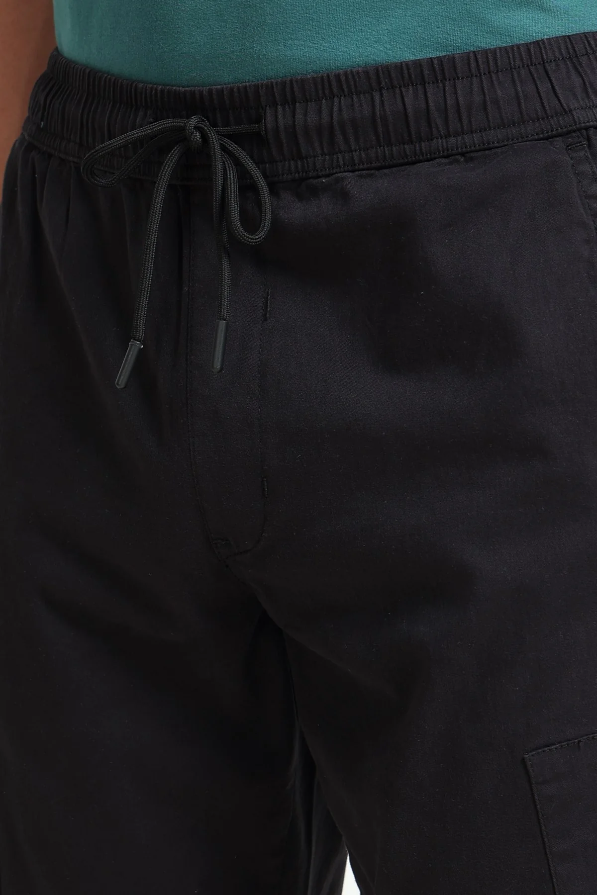 Ownd Black Casual Regular Fit Fit Casual Trousers - Image 3