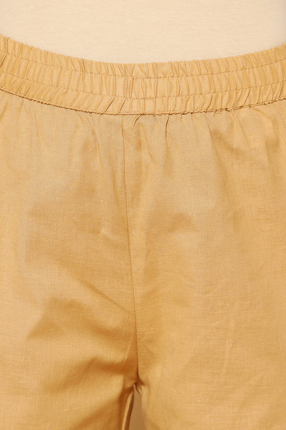 Pantaloons Beige Casual Straight Fit Fit Palazzo - Image 5