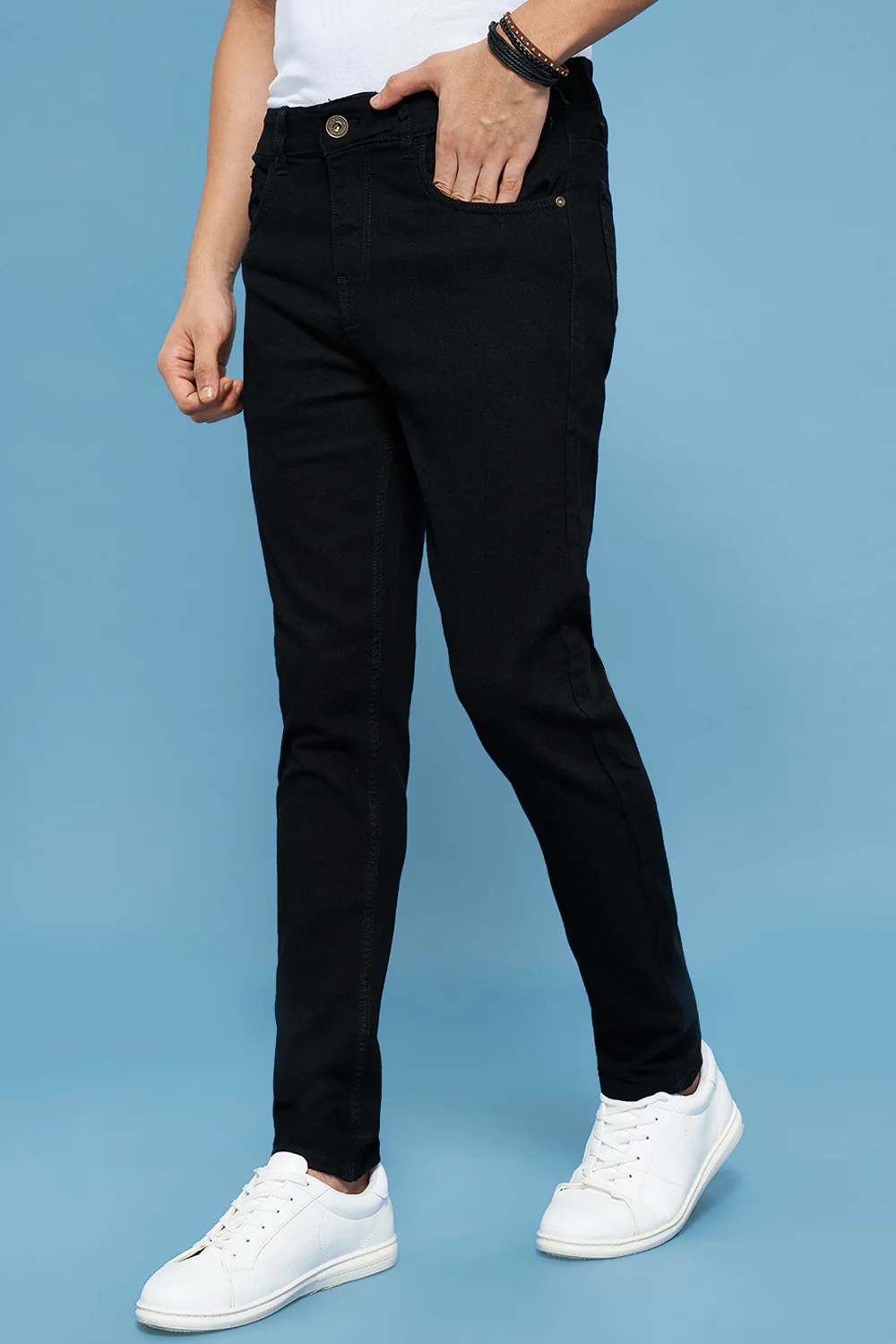 Pantaloons Black Casual Slim Fit Fit Jeans - Image 3