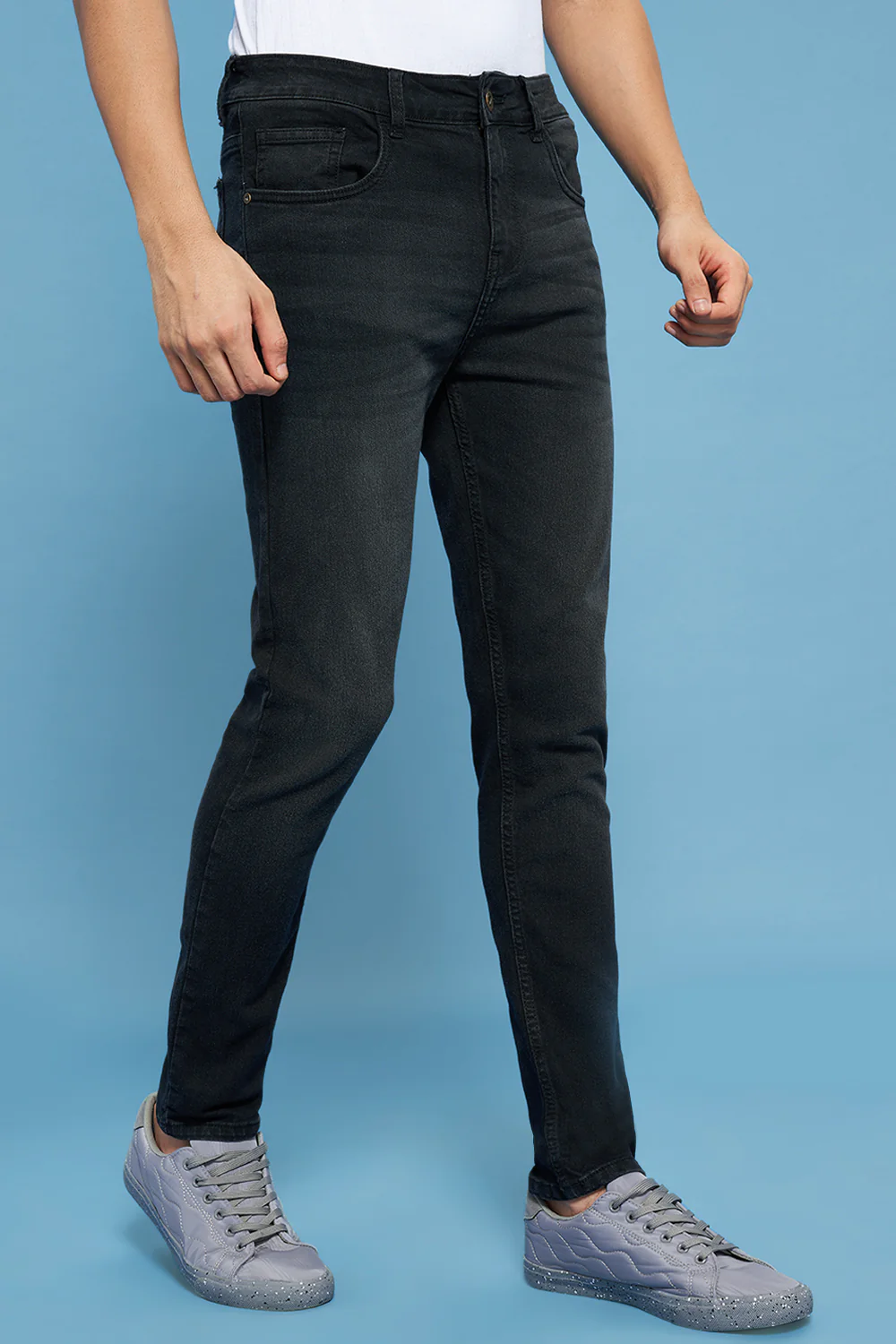 Pantaloons Black Casual Slim Fit Fit Jeans - Image 3