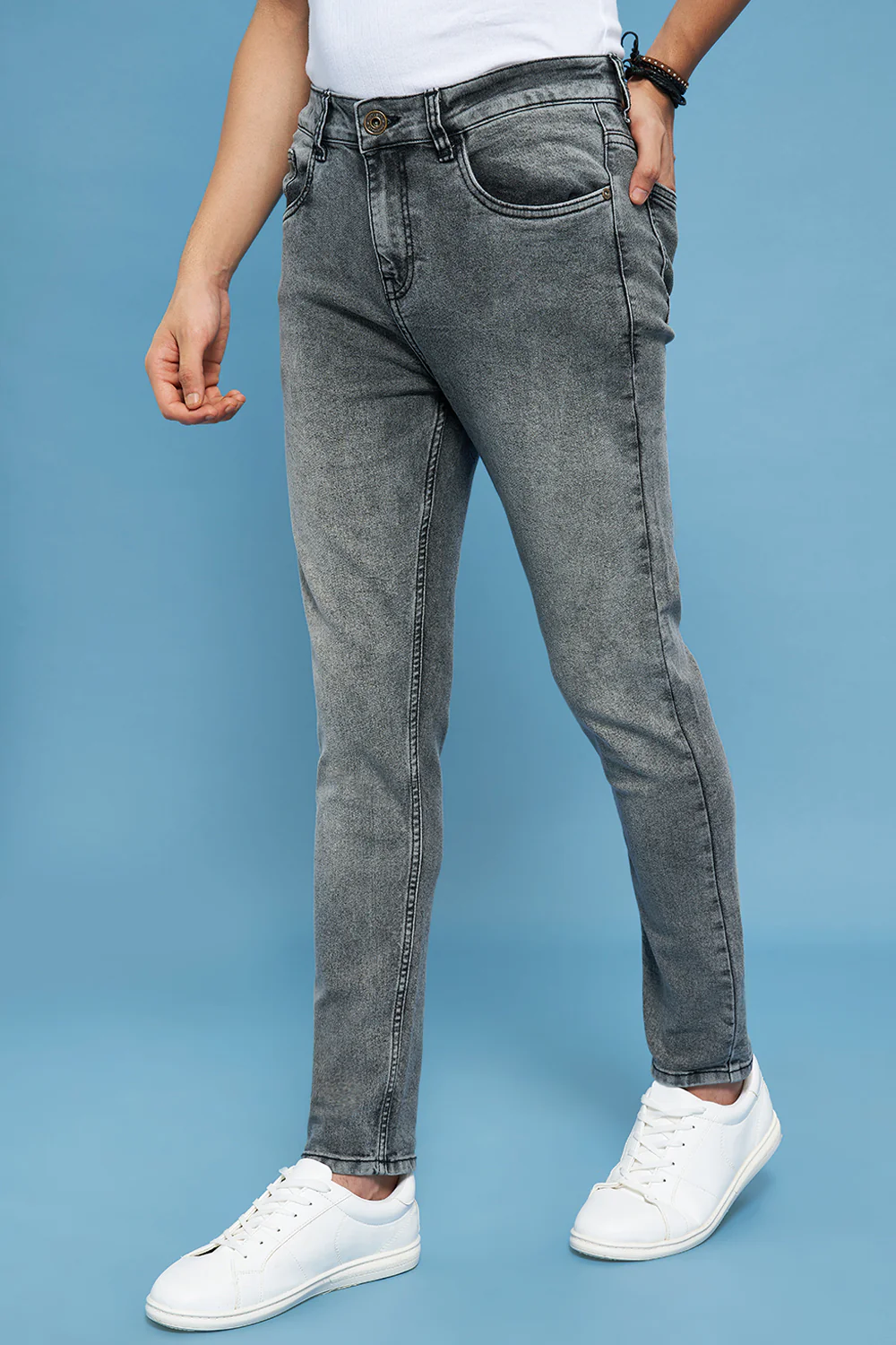 Pantaloons Black Casual Slim Fit Fit Jeans - Image 3