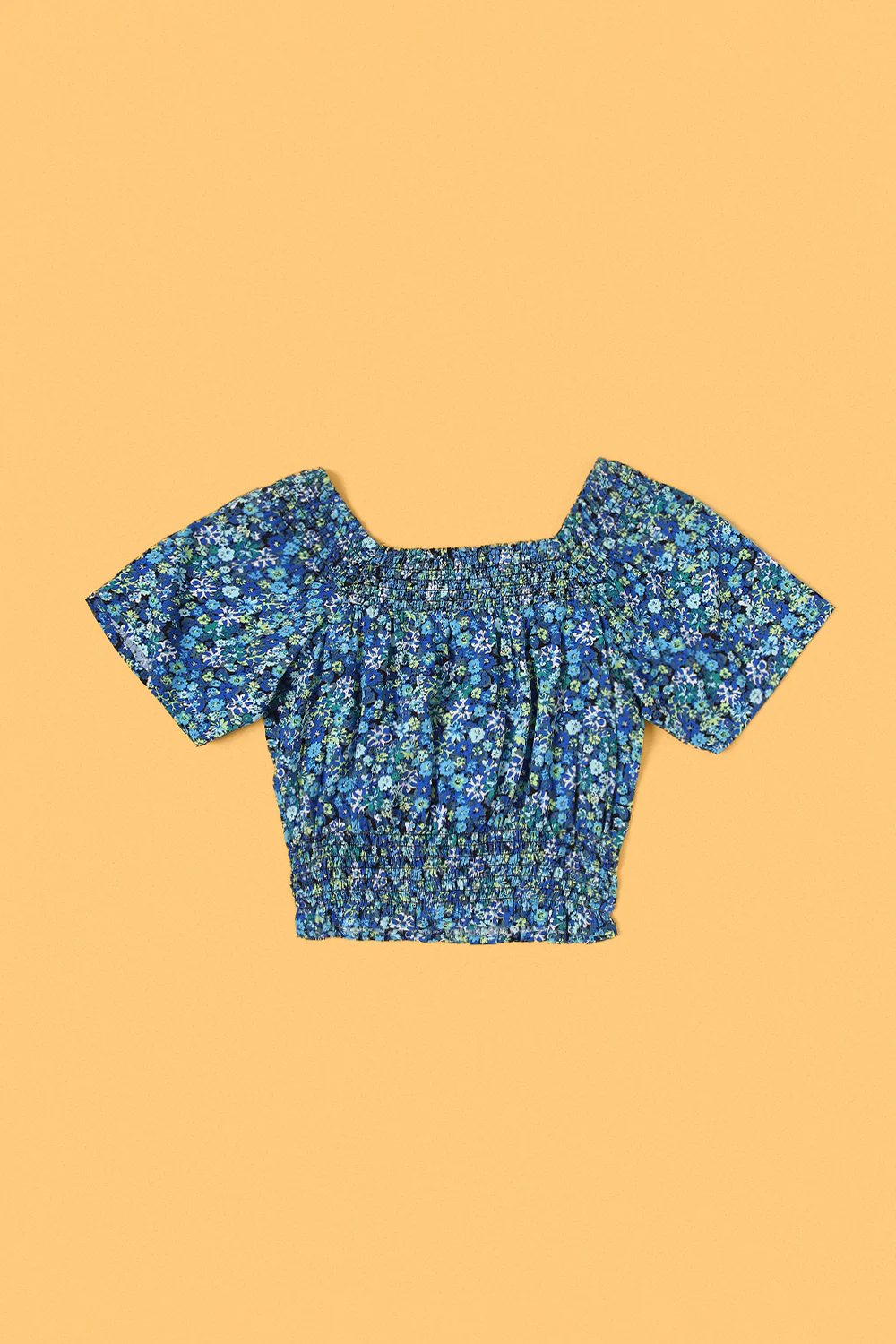 Pantaloons Medium Blue Casual Regular Fit Fit Top - Image 3