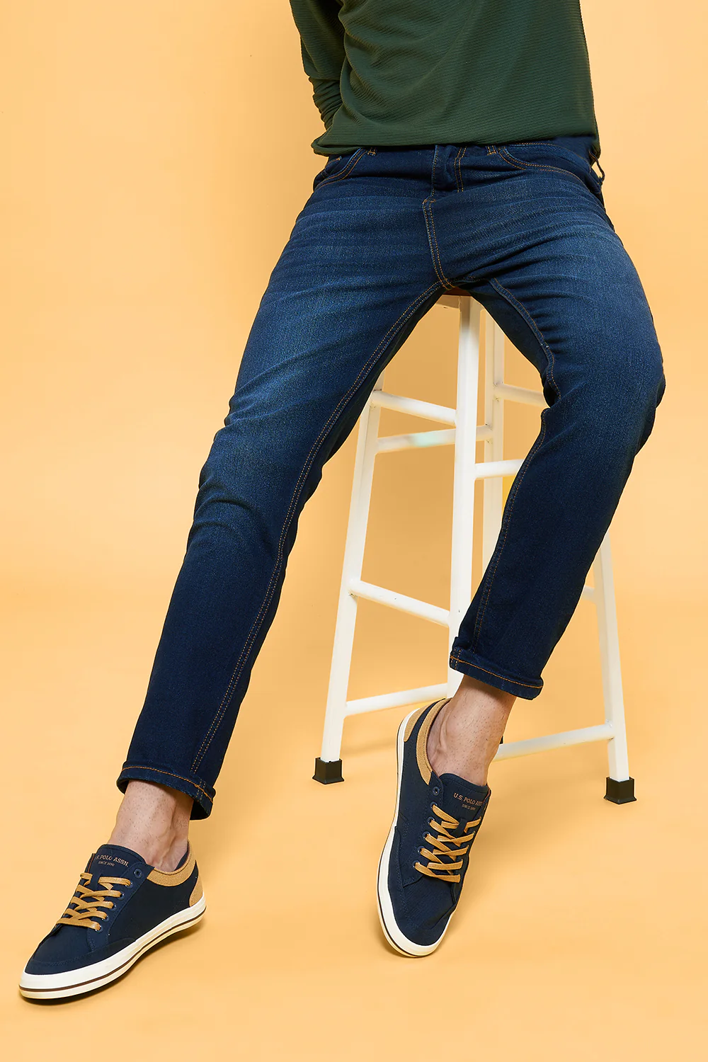 Pantaloons Medium Blue Casual Slim Fit Fit Jeans