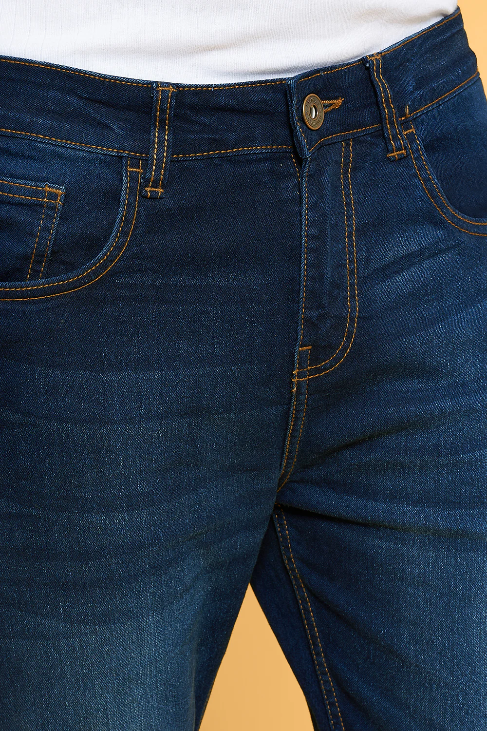 Pantaloons Medium Blue Casual Slim Fit Fit Jeans - Image 2
