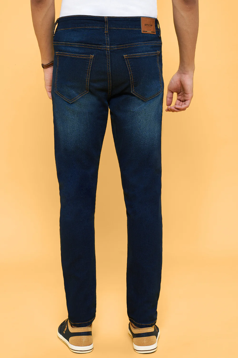 Pantaloons Medium Blue Casual Slim Fit Fit Jeans - Image 4