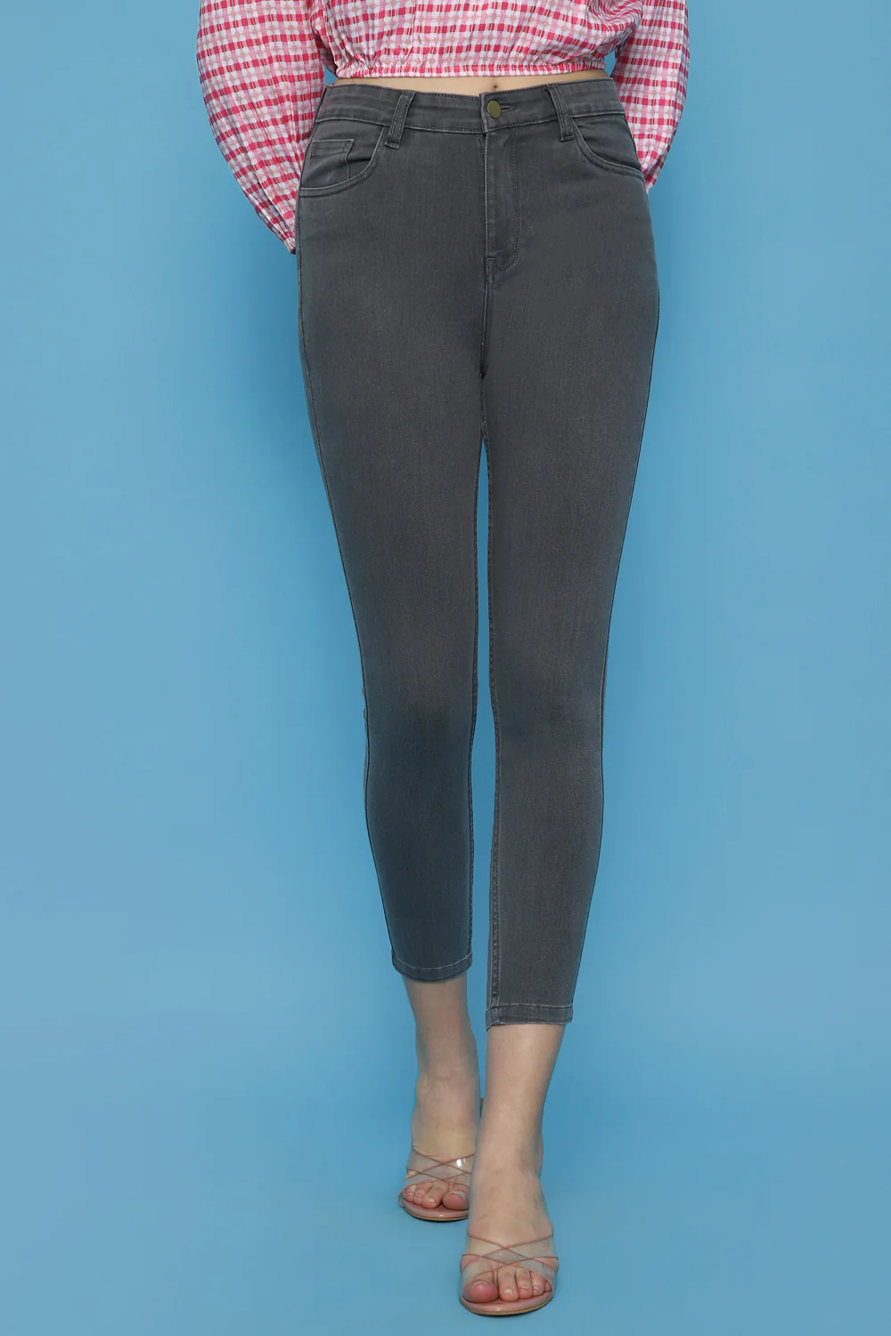 Pantaloons Medium Grey Casual Regular Fit Fit Jeans - Image 2