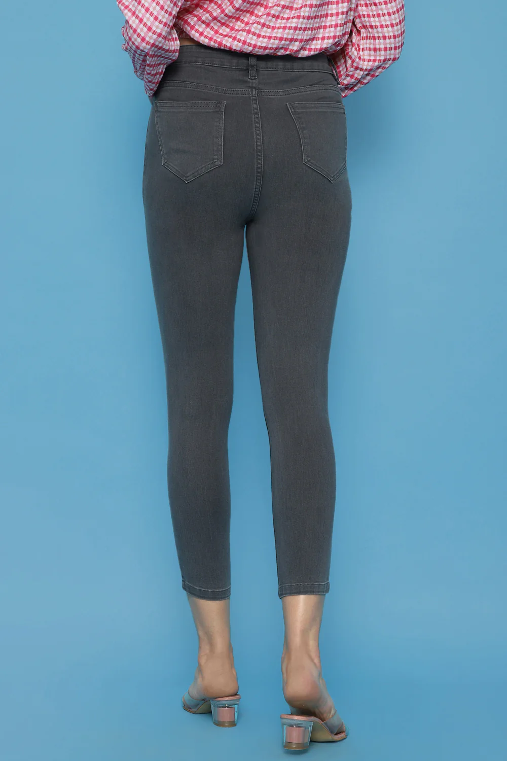 Pantaloons Medium Grey Casual Regular Fit Fit Jeans - Image 3