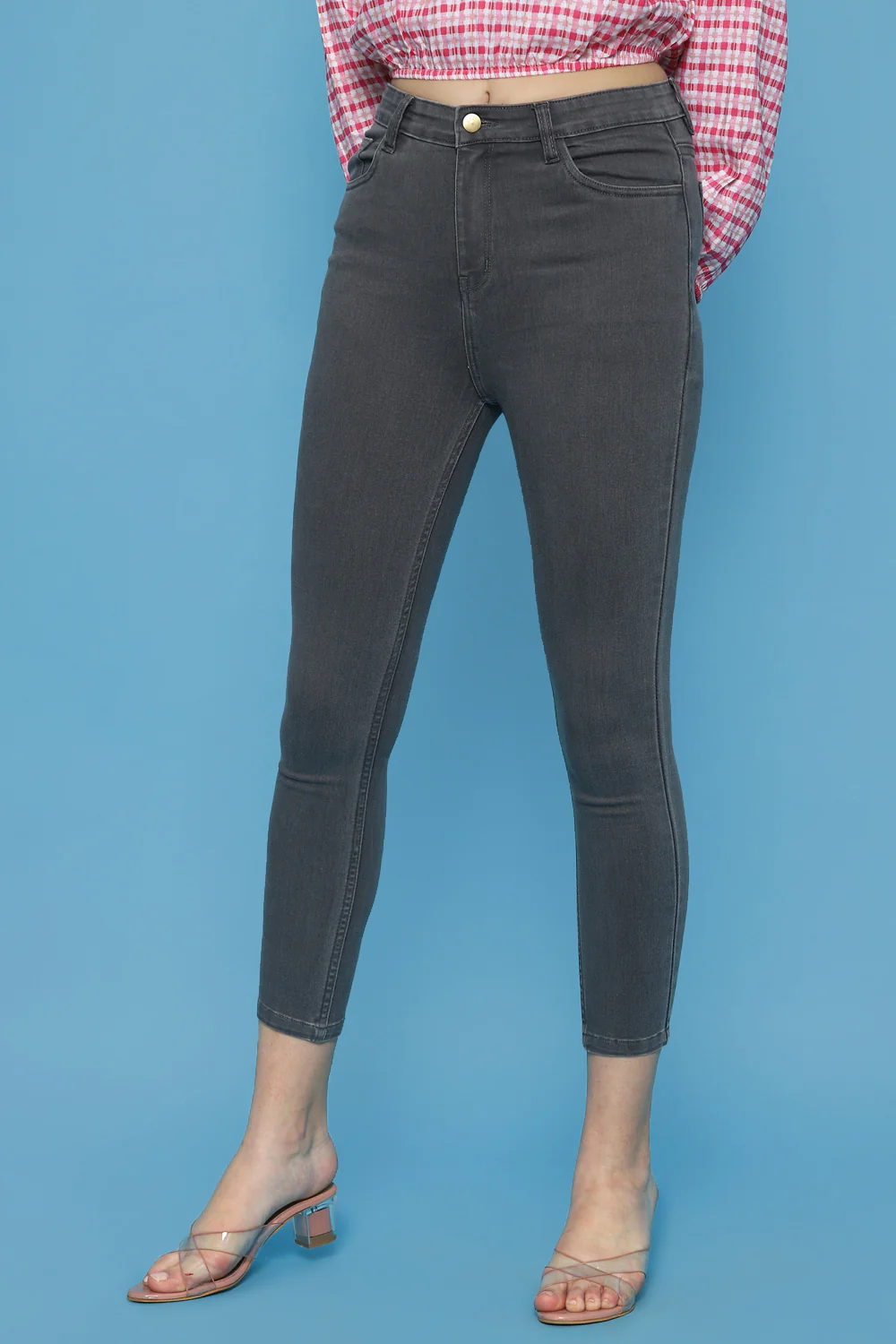 Pantaloons Medium Grey Casual Regular Fit Fit Jeans - Image 4