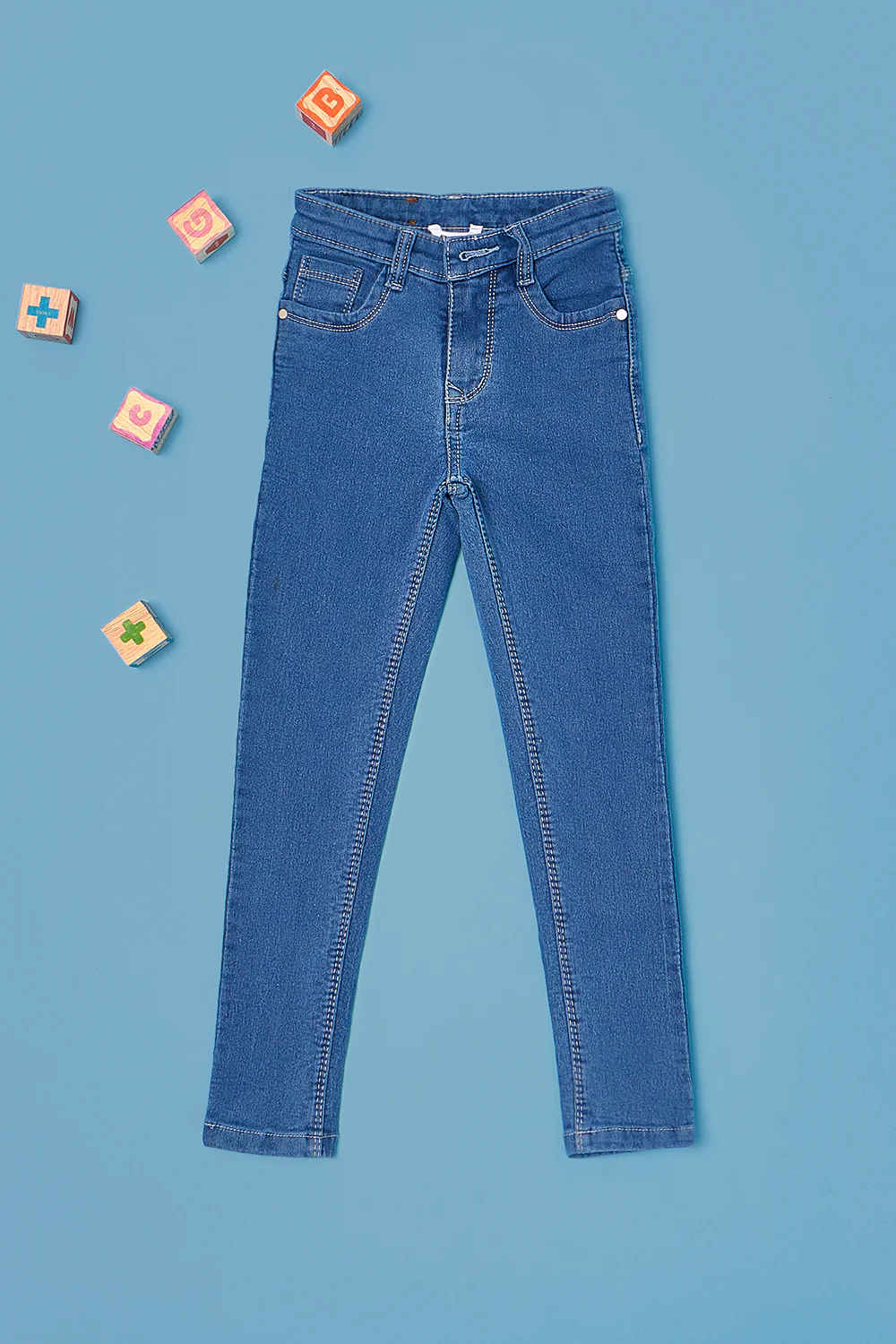 Pantaloons Navy Casual Regular Fit Fit Jeans