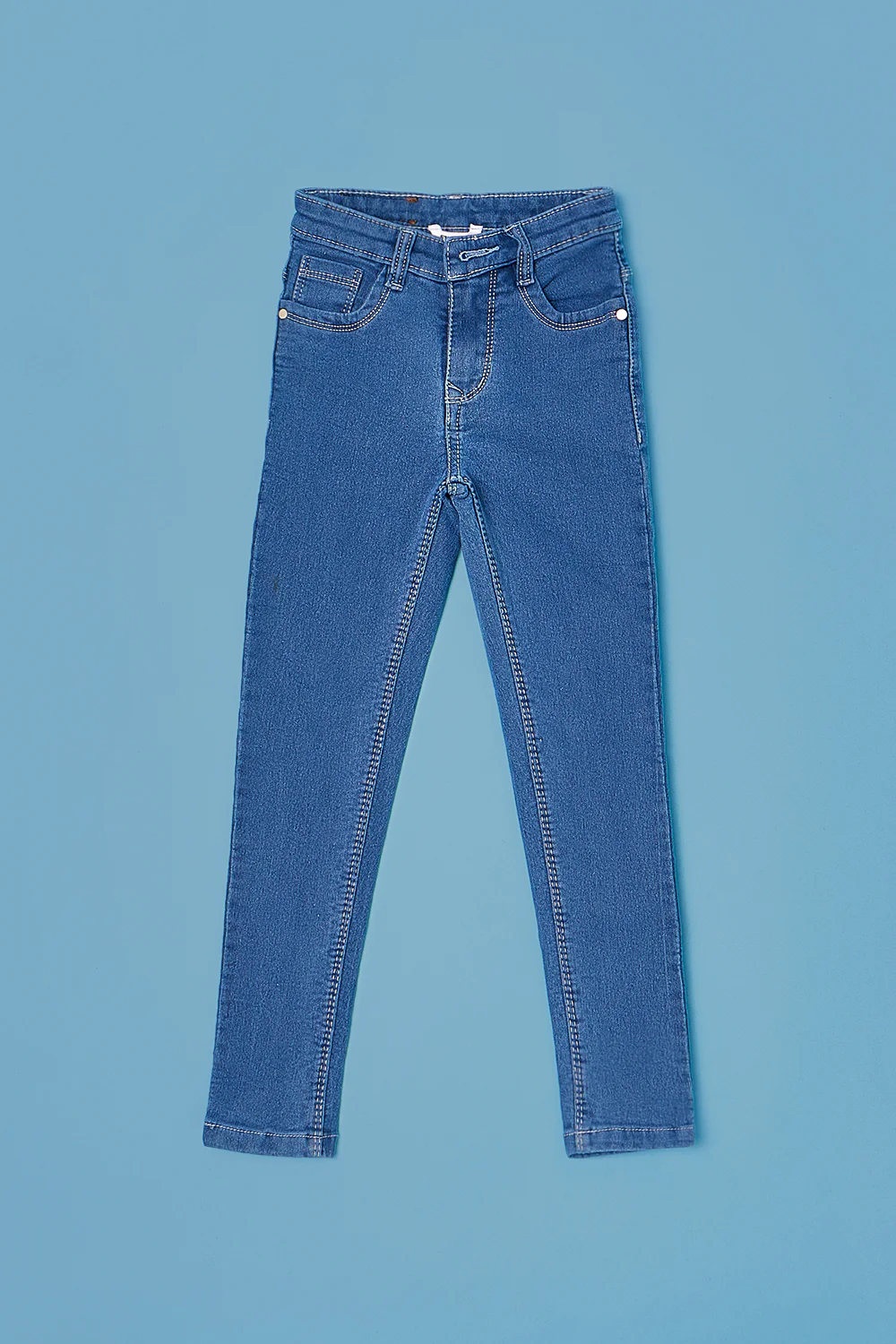 Pantaloons Navy Casual Regular Fit Fit Jeans - Image 2