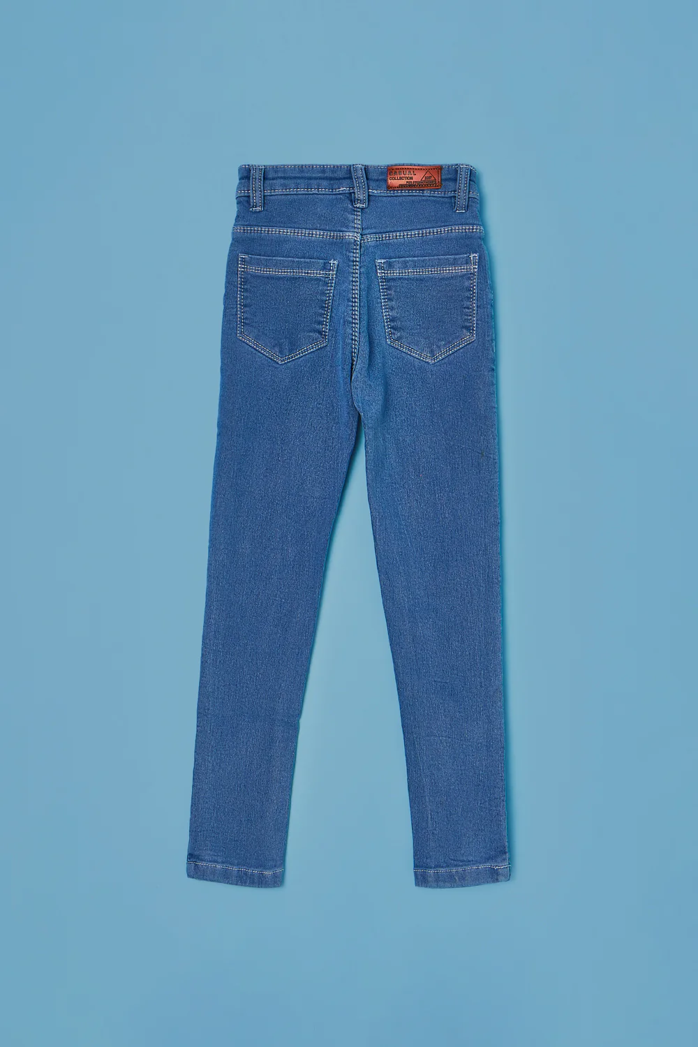 Pantaloons Navy Casual Regular Fit Fit Jeans - Image 3