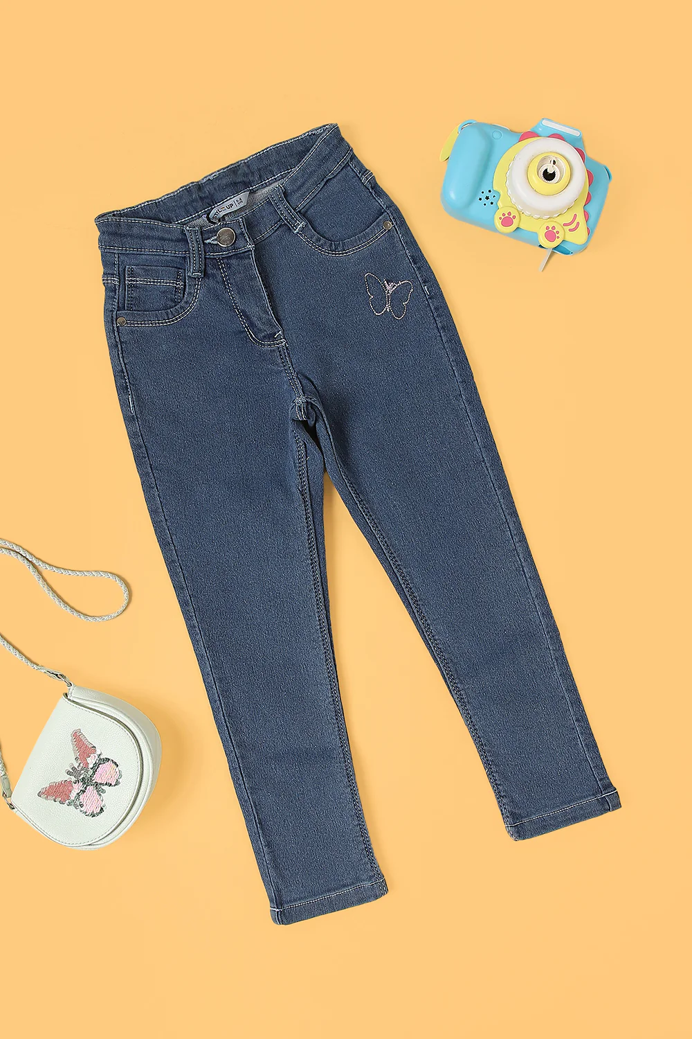Pantaloons Navy Casual Regular Fit Fit Jeans